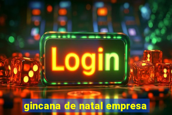 gincana de natal empresa